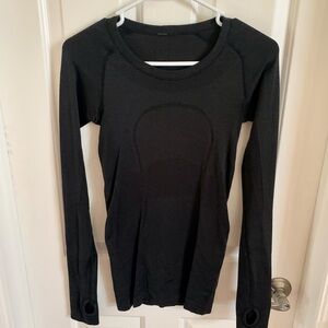 lululemon athletica Black Long Sleeve Tee